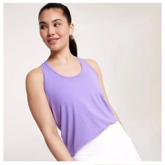 NWT  CALIA Women's Twist Back Tank Light Purple Multiple Sizes Retail $48 - Picture 2 of 5